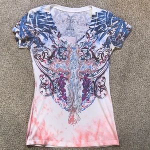 Angels and diamonds tee shirt